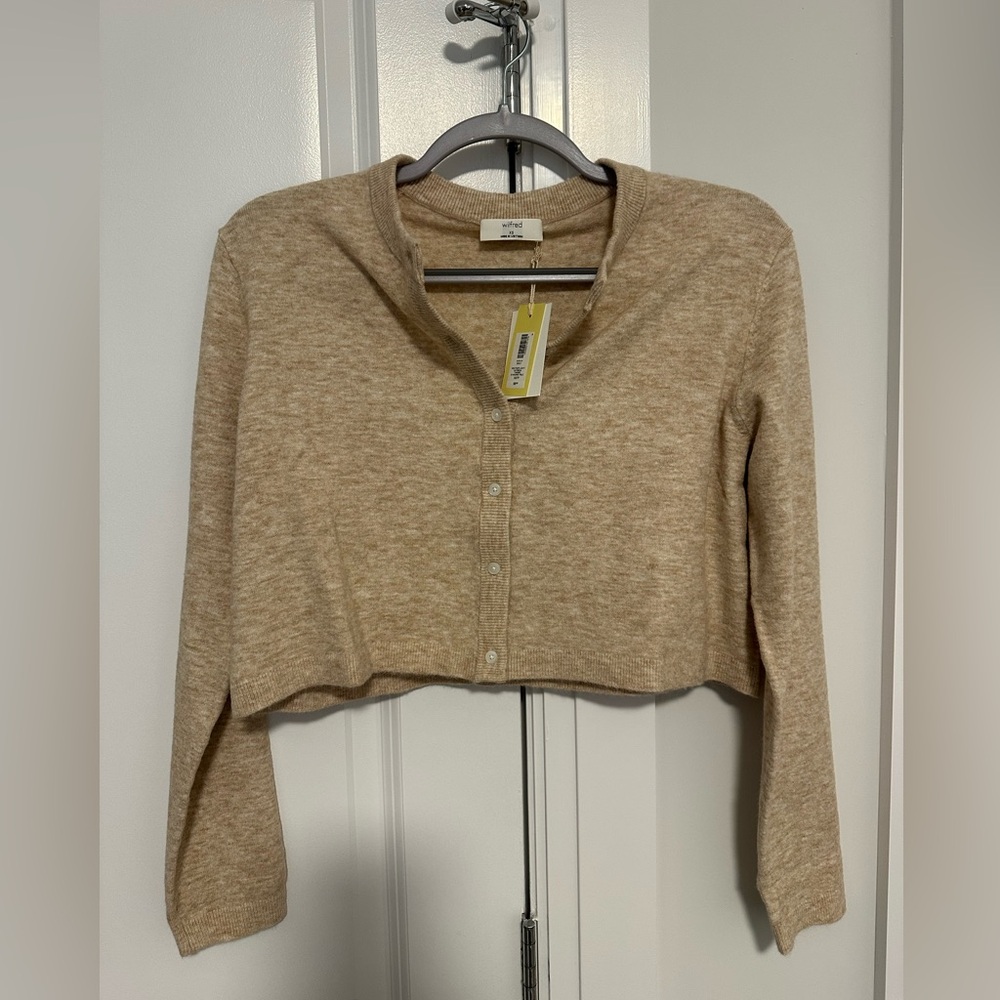 NWT Aritzia cropped cardigan